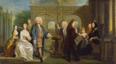 A Family Conversation Piece by Joseph Highmore